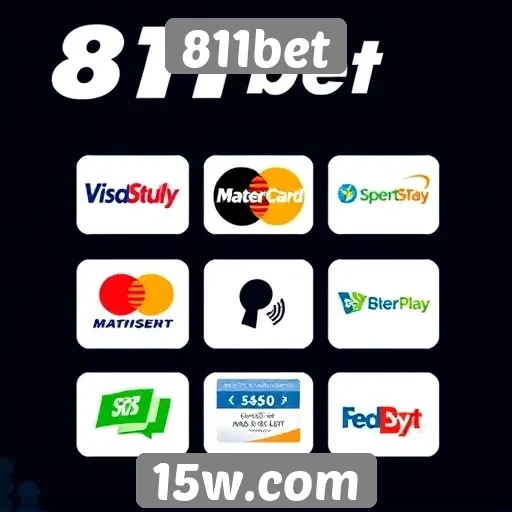 Métodos de pagamento oferecidos pelo 811bet
